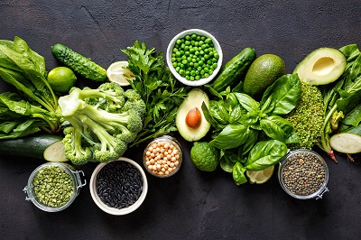 תזונה למניעת ליחה - ירקות ירוקים